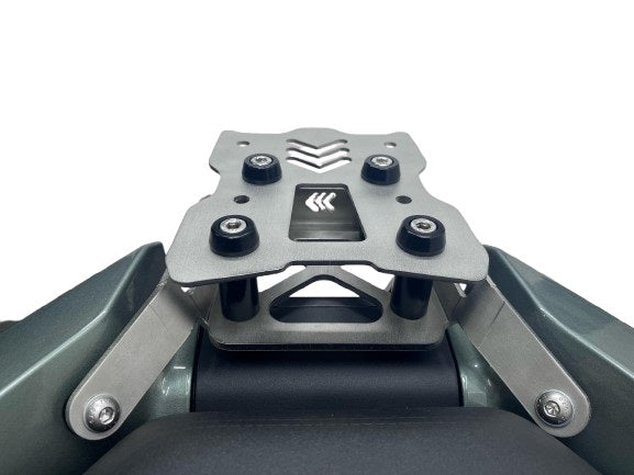 Baúl GPR TECH de 35 litros, aluminio negro, para Zontes 368G ETC 2026-2027
