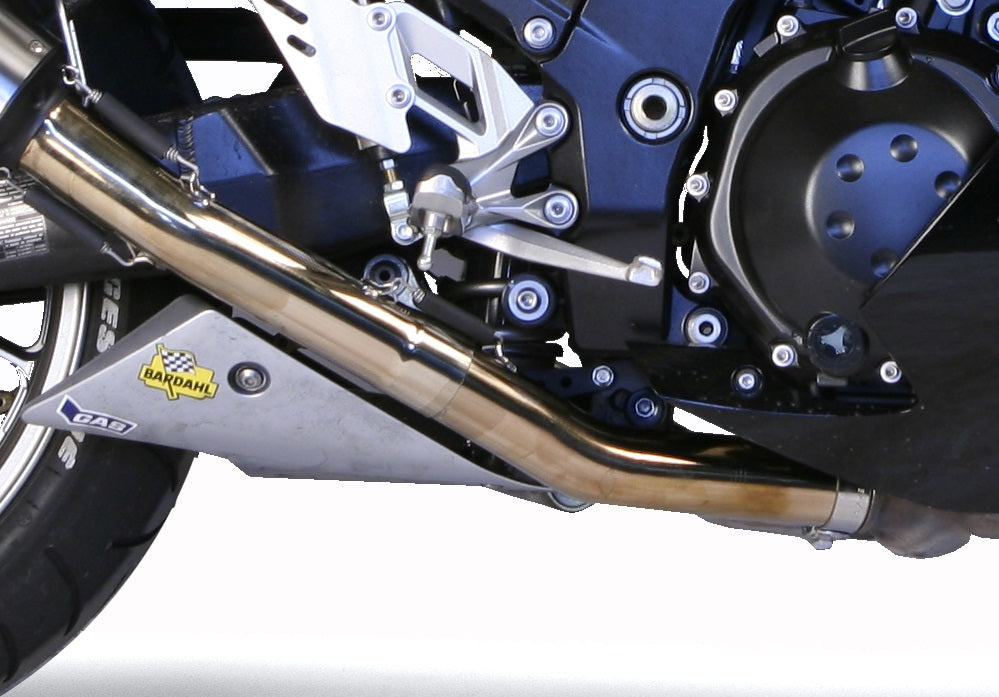 Kawasaki ZX14R 2008-2011 Exhaust GPR Furore Nero Dual Slip On Race