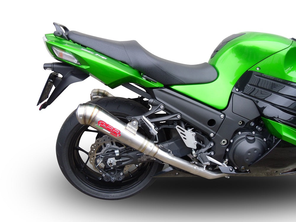 Kawasaki ZX14R 2017-2022 Exhaust GPR Powercone Evo Dual Slip On Race