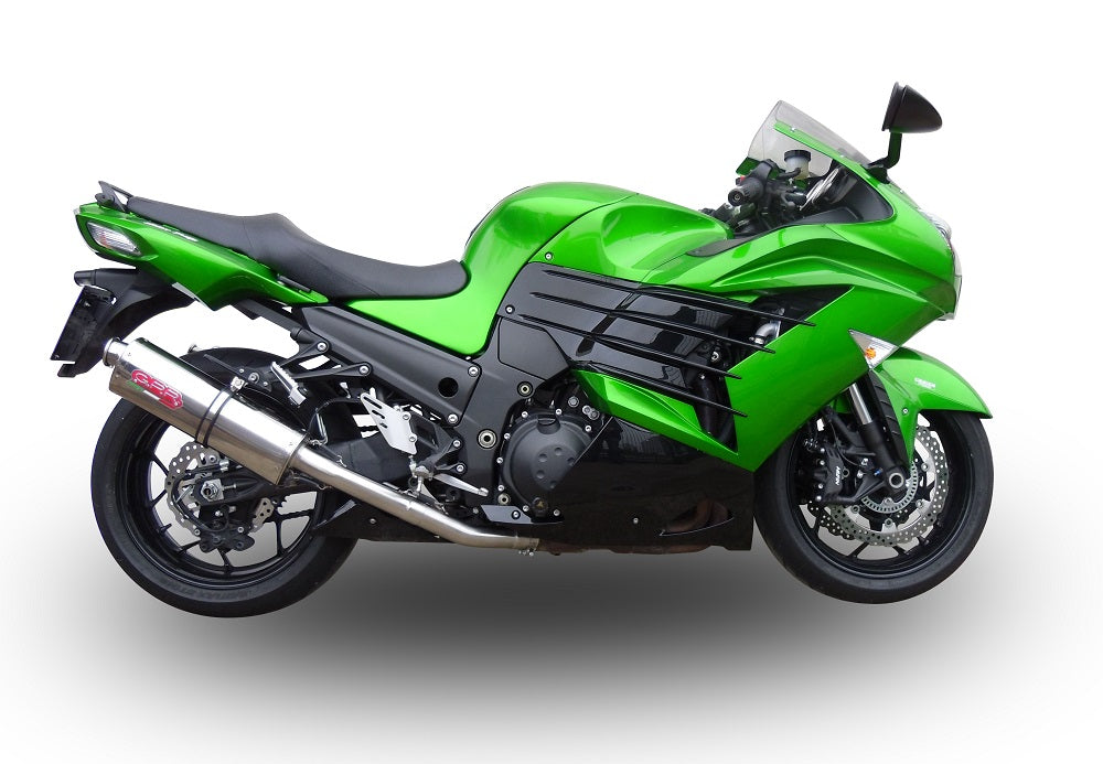Kawasaki ZX14R 2023-2024 Exhaust GPR Trioval Dual Slip On