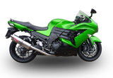 Kawasaki ZX14R 2017-2022 Exhaust GPR Trioval Dual Slip On Race